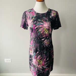 Trina Turk Natasha Painted Water Lily Dress